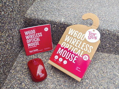 Targus W600 Wireless Mouse ecofriendly mouse multifunction packaging packaging mockup packagingdesign sustainable