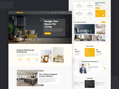 Riterior Interior Web : UI UX