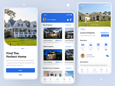 HomePros Real Estate App