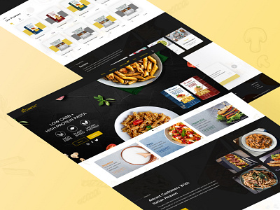 SoDelishUs - Deliver healthy meal adobe app design clean company delivery design food ui ux