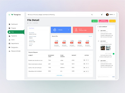 Finance Dashboard Design