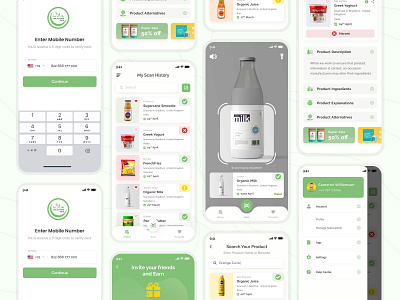 Scan & Verify Halal products - App Design