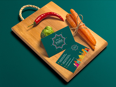 Branding and logo design for Indian restaurant in Germany