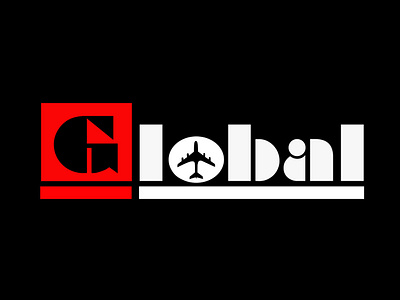 Global Logo branding design logo typography