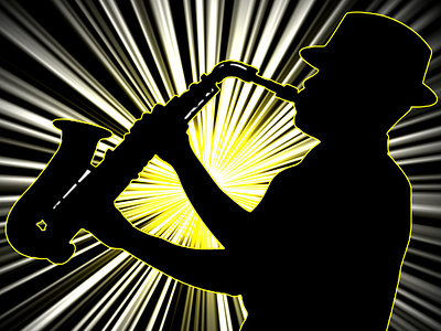 Jazz design illustration vector