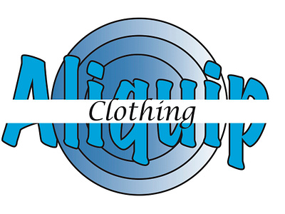 Aliquip Logo branding design illustration logo typography