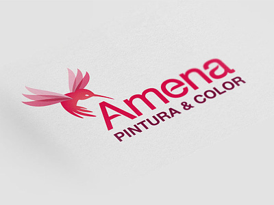 Amena branding logo