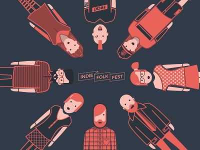 Indie Folk Fest by PIXEDEN web