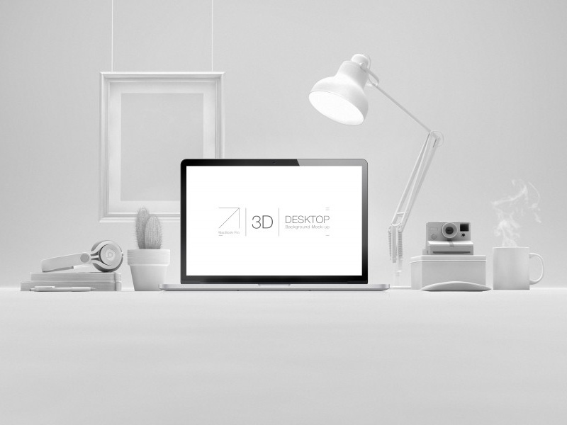 Psd Desktop Web Showcase By Jogo Dribbble
