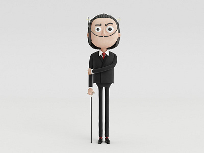 Dali 3D character