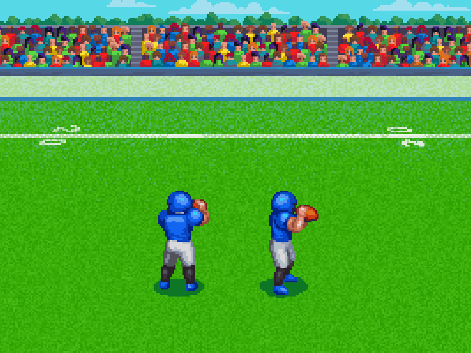 Pixel art football