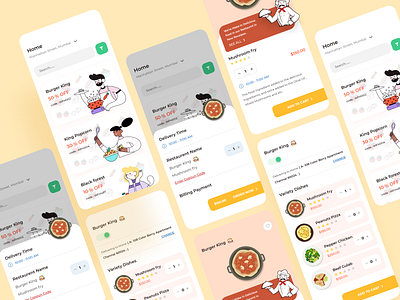 Food Delivery App Design