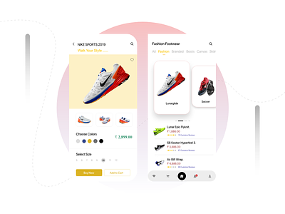My New Product App Design buy now daily 100 challenge dailyui design dribbble facebook first app nike shoes online shop product app product sale search product styles ui