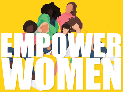 Empower Women design illustration