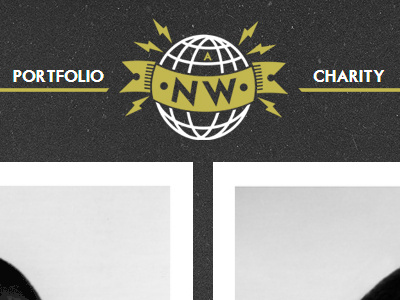 A Nerd's World - Logo and Website Mock-up