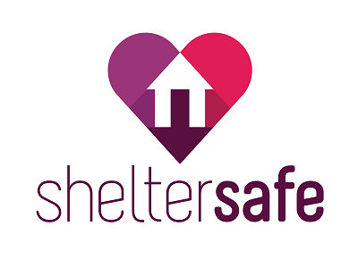 Shelter Safe a nerds world company logo design creative agency toronto custom logo design custom logo toronto graphic design graphic design firm graphic designers logo design logo designers toronto