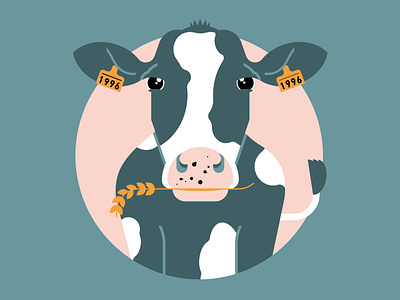 Quarantine Cow adobe adobe illustrator cow design graphicdesign illustration quarantine vector