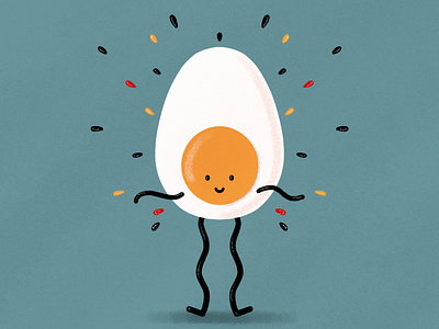 Eggs & Everything design doodles eggs food food illustration graphicdesign illustration procreate quarantine