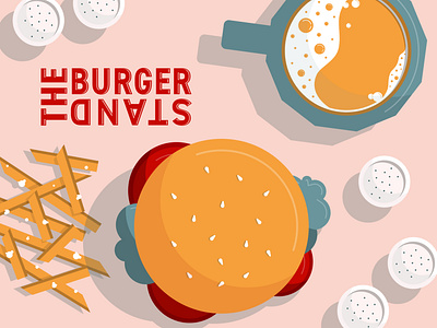 A Lawrence, Kansas Favorite adobe adobe illustrator burgers design food food illustration graphicdesign illustration quarantine vector