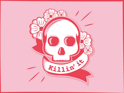 Killin' It adobe adobe illustrator art design graphicdesign icon illustration logo vector