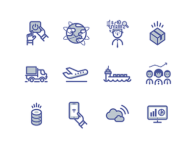 Business & Education Icon Set