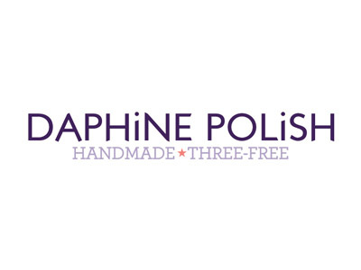 Daphine Polish Logo Concept color concept logo nail polish