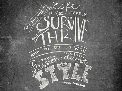 My Mission handlettering handmade lettering artist lettering challenge quote