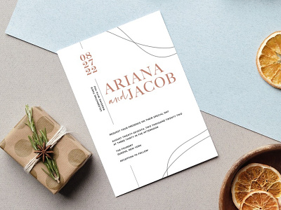 Wedding Invitation Sample 1