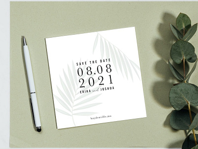 Save The Date Sample 1
