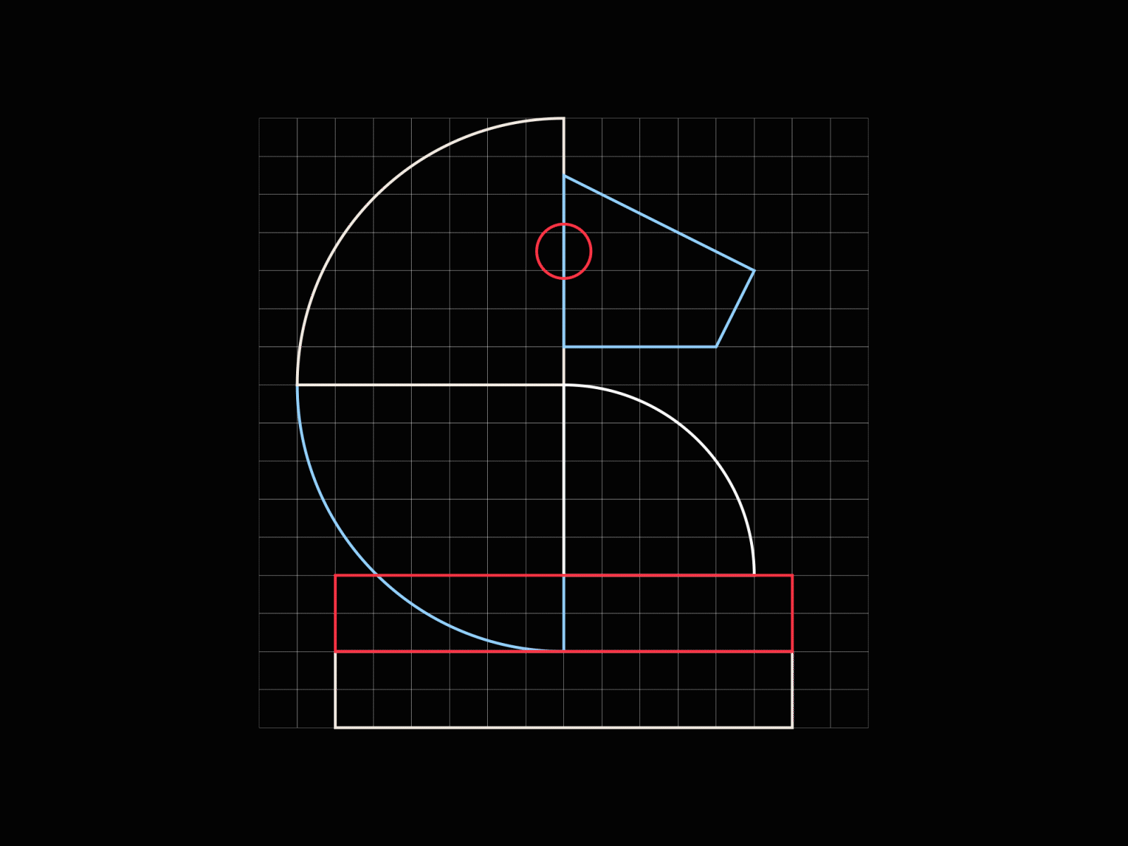 Icons with grid animation design flat icon illustration logo minimal motion vector web