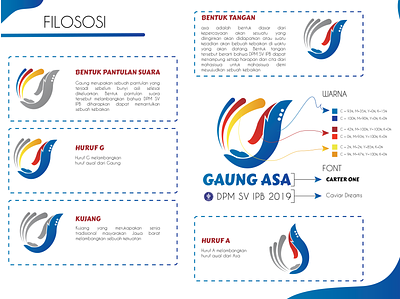 Logo Gaung Asa branding design icon logo vector