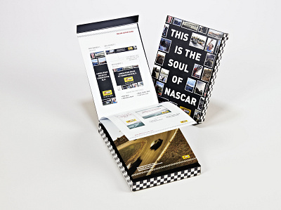 NASCAR Press Kit Marketing Collateral by Sneller advertising branding custom packaging made in usa marketing packaging presentation packaging promotion promotional packaging sneller creative