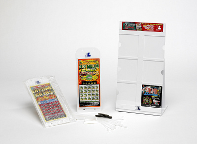 Lottery Retail Displays by Sneller advertising branding custom packaging made in usa marketing packaging presentation packaging promotion promotional packaging sneller