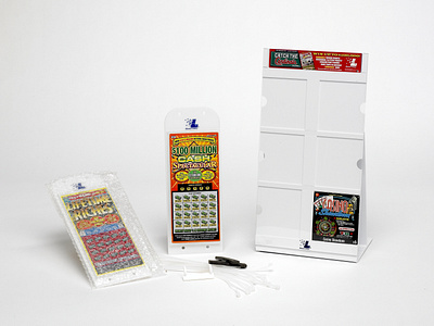 Lottery Retail Displays by Sneller