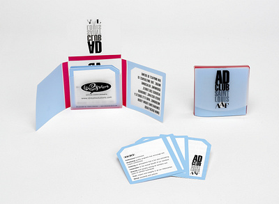 Ad Club Membership Kit by Sneller advertising branding custom packaging made in usa marketing packaging presentation packaging promotion promotional packaging sneller creative