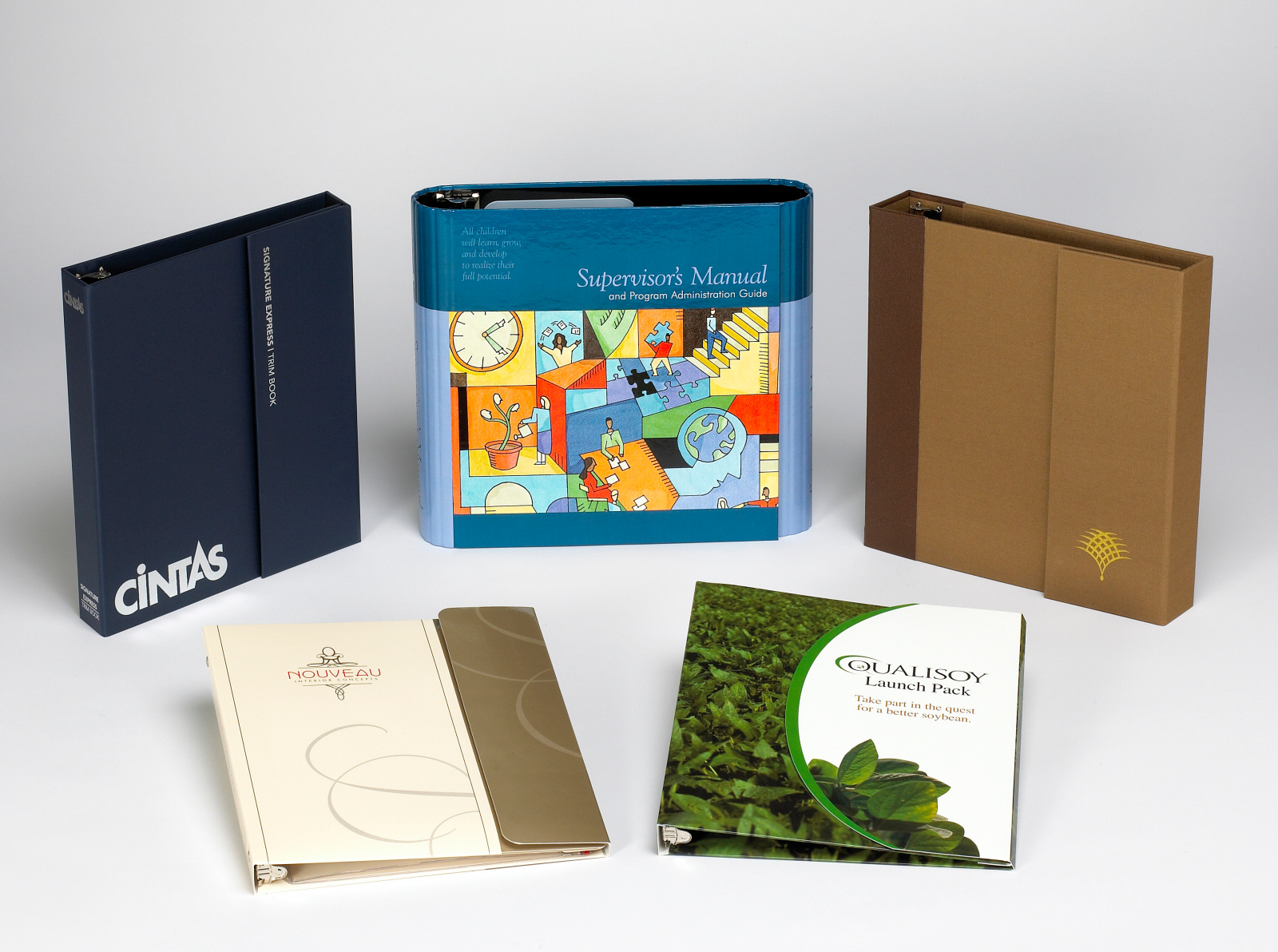 Unique Binders with Flaps by Sneller by Jeff Snell, Sneller Creative on