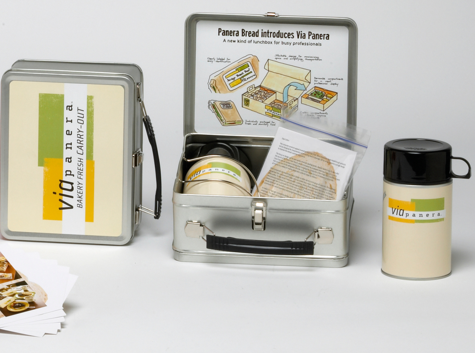Panera Retro Lunchbox Press Kit by Sneller by Jeff Snell, Sneller Creative on Dribbble