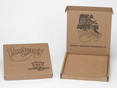 Pizza Franchise Kit Marketing Box by Sneller