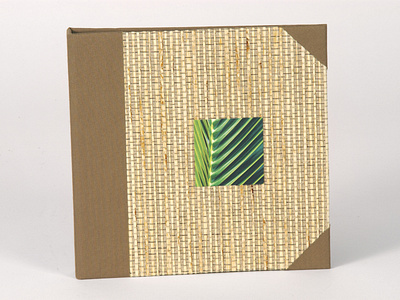 Handmade Bamboo Guest Directory Binder by Sneller
