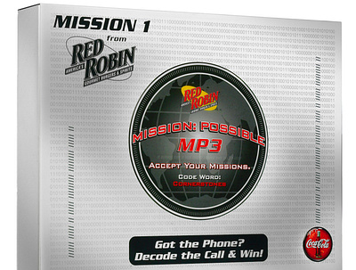 Red Robin Sales Kit Mission 1 by Sneller advertising branding custom packaging made in usa marketing packaging presentation packaging promotion promotional packaging sneller creative promotions