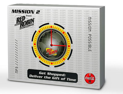 Red Robin Mission 2 Sales Kit by Sneller advertising branding custom packaging made in usa marketing packaging presentation packaging promotion promotional packaging sneller creative promotions