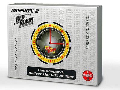 Red Robin Mission 2 Sales Kit by Sneller advertising branding custom packaging made in usa marketing packaging presentation packaging promotion promotional packaging sneller creative promotions