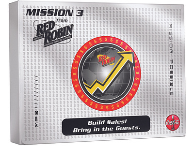 Red Robin Mission 3 Sales Kit by Sneller advertising branding custom packaging made in usa marketing packaging presentation packaging promotion promotional packaging sneller creative promotions