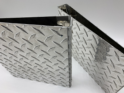 Diamond Plate Metal Packaging by Sneller