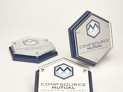 Compsource Mutual Custom Plaques by Sneller advertising branding custom packaging made in usa marketing packaging presentation packaging promotion promotional packaging sneller