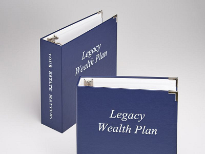 Legacy Wealth Custom Ring Binders by Sneller