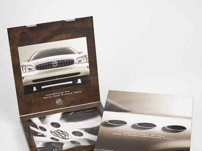 Buick Cavity Box Marketing Kit by Sneller advertising branding custom packaging made in usa marketing packaging presentation packaging promotion promotional packaging sneller creative