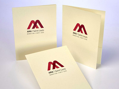 American Marketing Association Custom Pocket Folders by Sneller advertising branding custom packaging made in usa marketing packaging presentation packaging promotion promotional packaging sneller