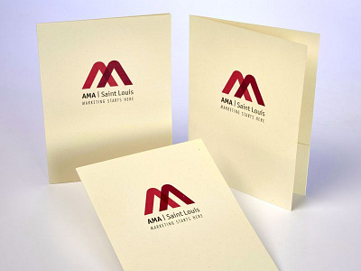 American Marketing Association Custom Pocket Folders by Sneller