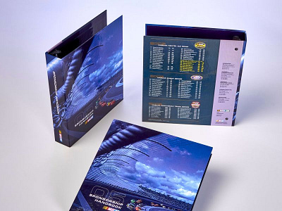 NASCAR Custom Ring Binder Marketing Materials by Sneller advertising branding custom packaging made in usa marketing packaging presentation packaging promotion promotional packaging sneller